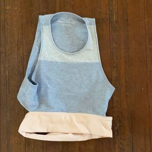 Outdoor Voices Color Blocked Crop